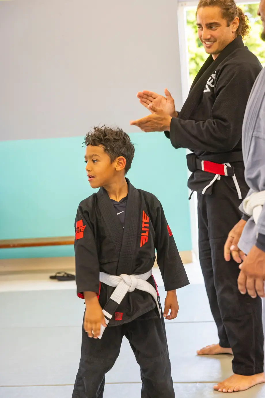 Holmes Jiu Jitsu graduation and training