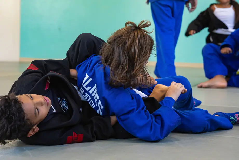 A class training together