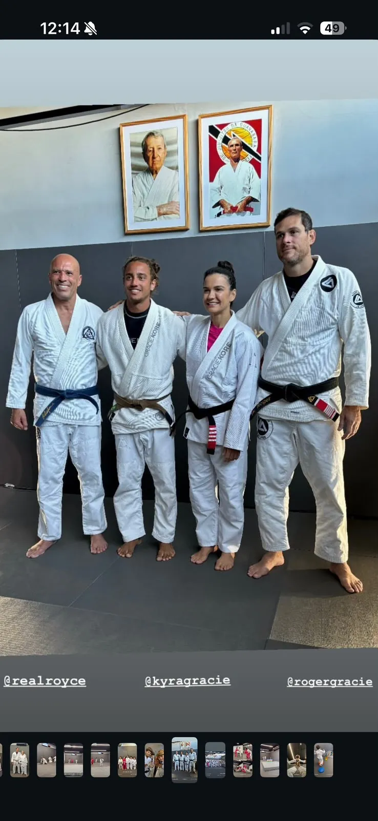 The Holmes Jiu Jitsu coaching team